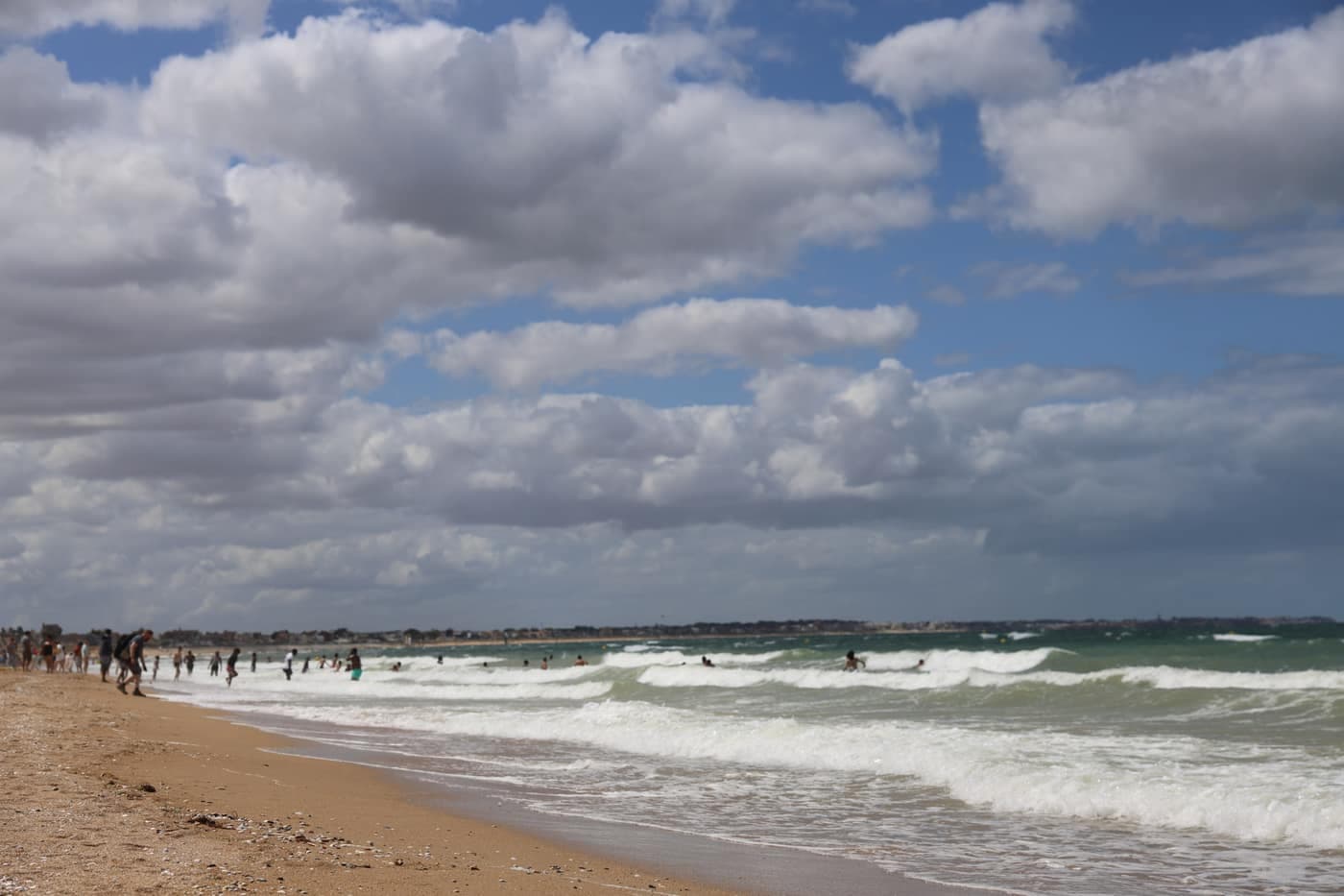 Sky over strand